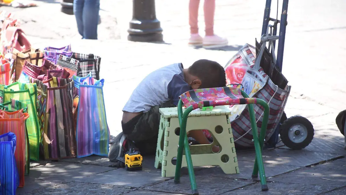 Niño en situación de calle